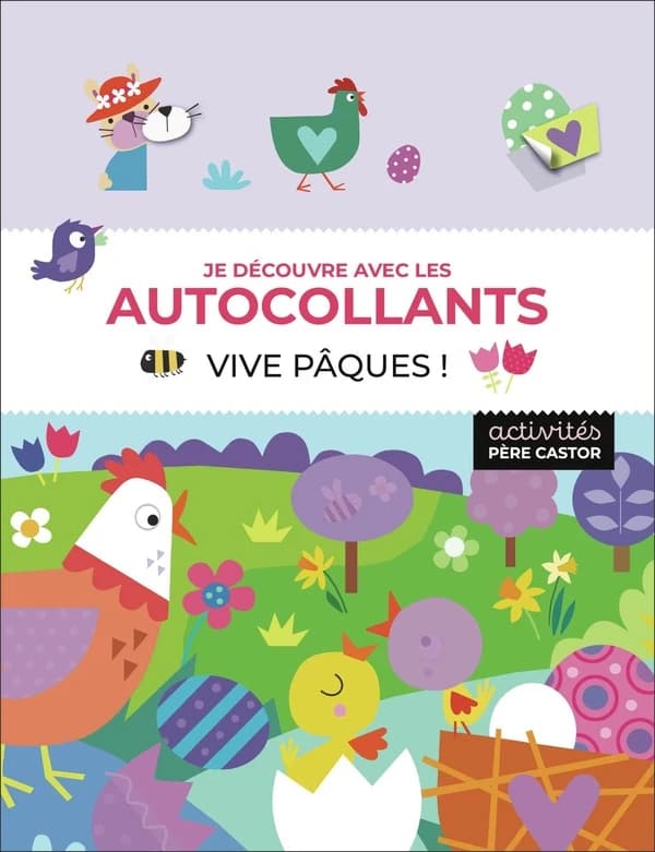 Je découvre avec les autocollants