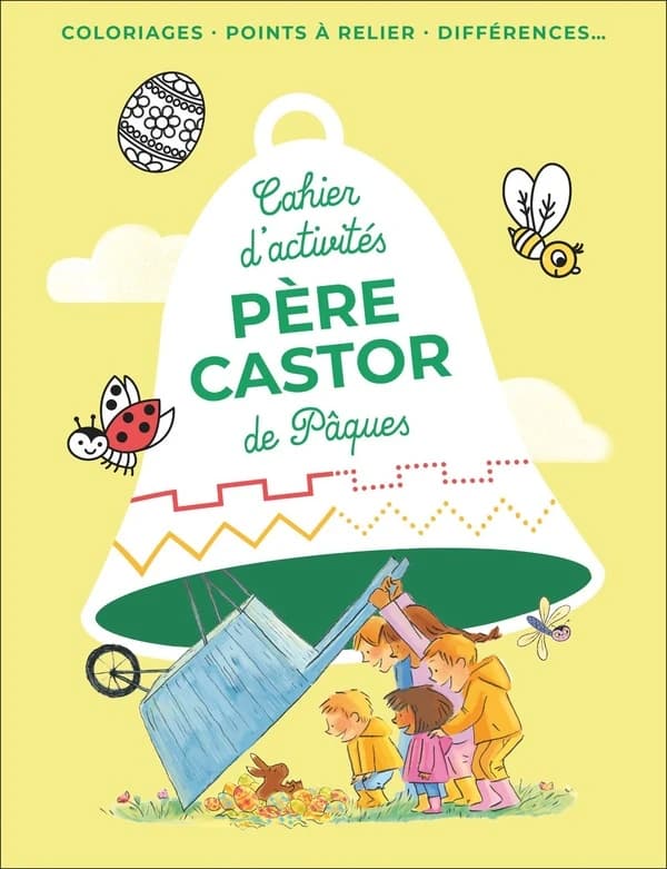 Cahier d'activités Père Castor de Pâques : Coloriages