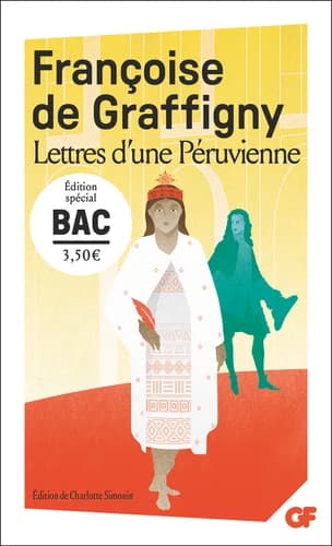 Lettres d'une Péruvienne (Éd. spécial BAC) Françoise de Graffigny ; présentation, notes, dossier, chronologie, bibliographie et glossaire de Charlotte Simonin
