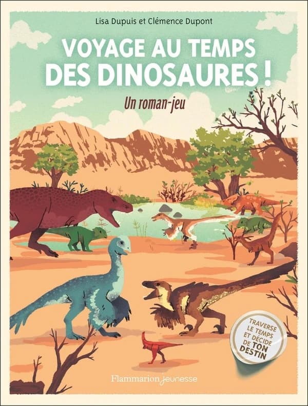 Voyage au temps des dinosaures : un roman-jeu