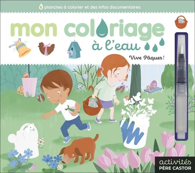 Mon coloriage à l'eau