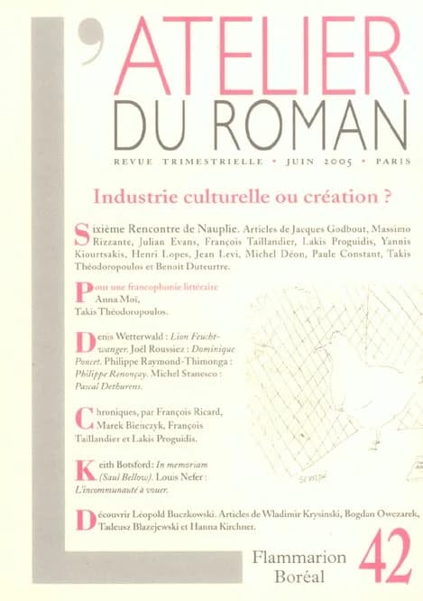 L'atelier du roman