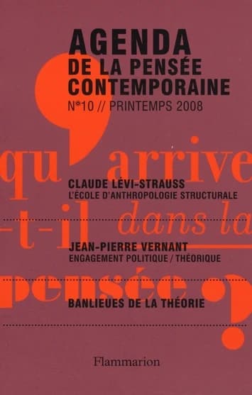 Agenda de la pensée contemporaine Tome 10