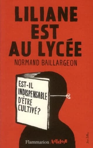 Liliane est au lycée : est-il indispensable d'être cultivé ?