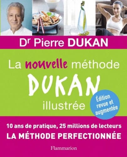 La nouvelle méthode Dukan illustrée ([éd. revue et augmentée]) Dr Pierre Dukan ; photographies de Bernard Radvaner ; stylisme de Anne-Sophie Lhomme et Mokoto Okuno