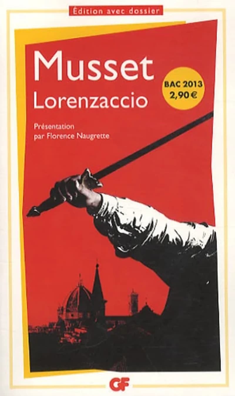 Lorenzaccio (Éd. avec dossier) Musset ; chronologie, présentation, notes, dossier, bibliographie par Florence Naugrette