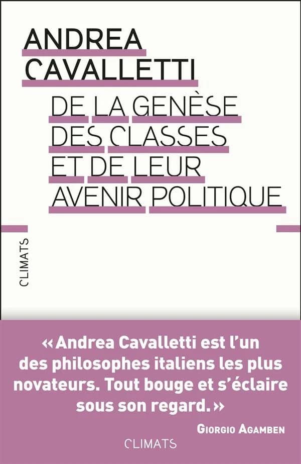 De la genèse des classes et de leur avenir politique