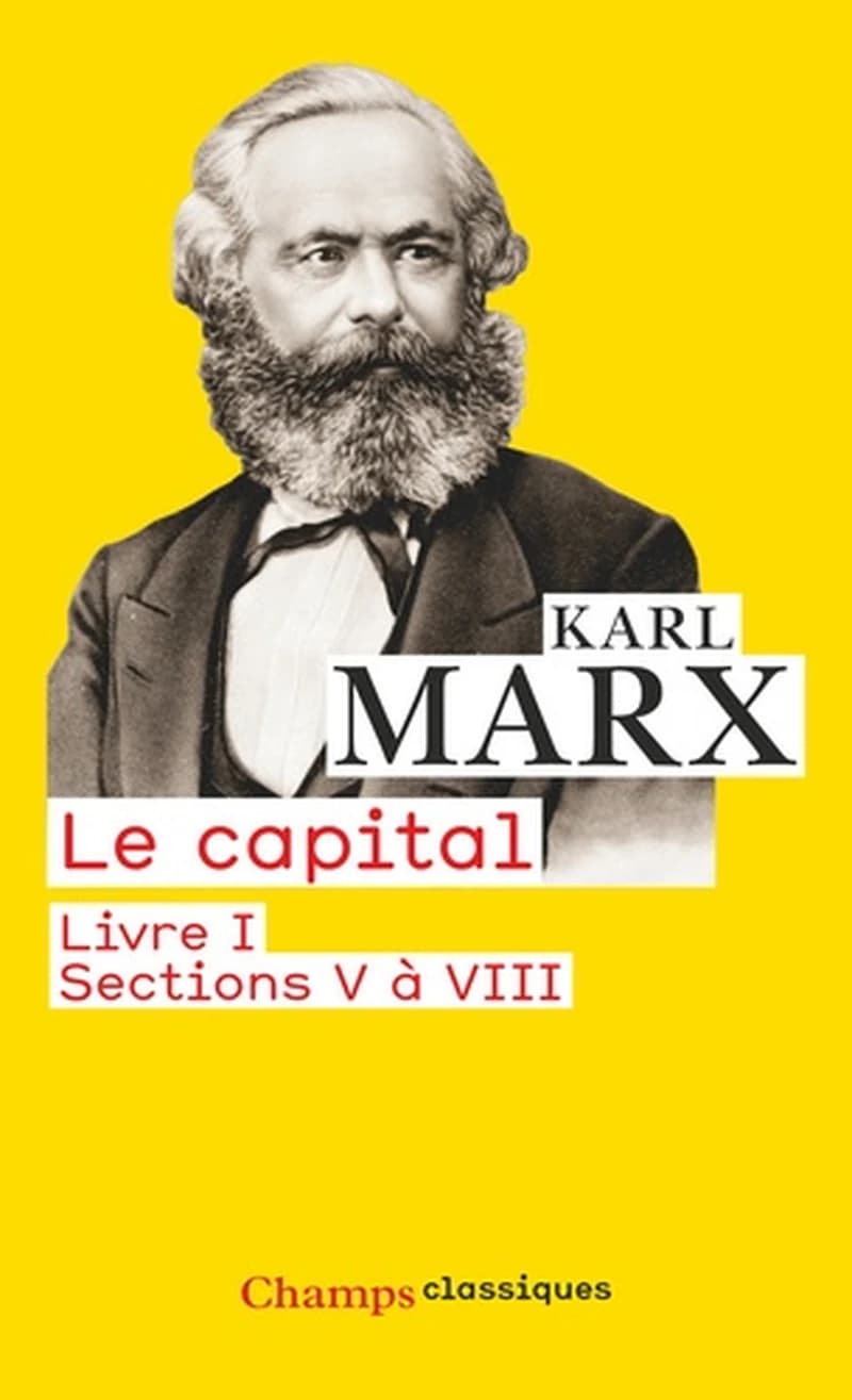 Le capital Livre I, sections 5 à 8