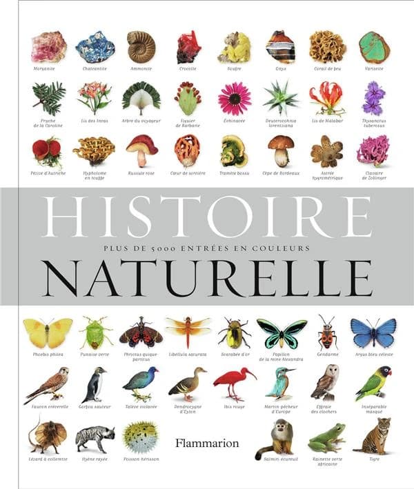 Histoire naturelle : plus de 5000 entrées en couleurs