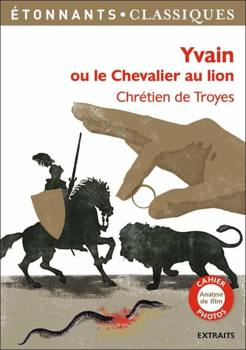 Yvain ou Le chevalier au Lion (Éd. revue 2018) Chrétien de Troyes ; traduction adaptée de Michel Rousse ; édition de Marie-Louise Astre,... ; mise à jour par Bruno Delignon et Rafaël Meneghin,... ; cahier photos par Marie-Anne de Béru, Bruno Delignon et R