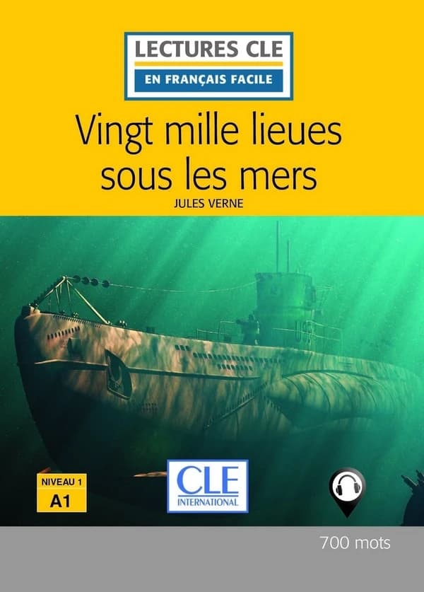 Vingt mille lieues sous les mers, d'après Jules Verne ; niveau A1