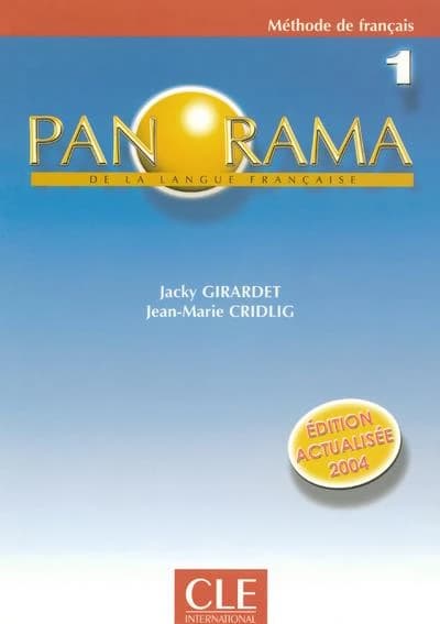 Panorama 1 de la langue française : méthode de français (Ed. 2000) Jacky Girardet, Jean-Marie Cridlig
