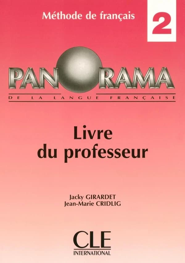 Panorama 2 professeur 2004 (édition 2004)