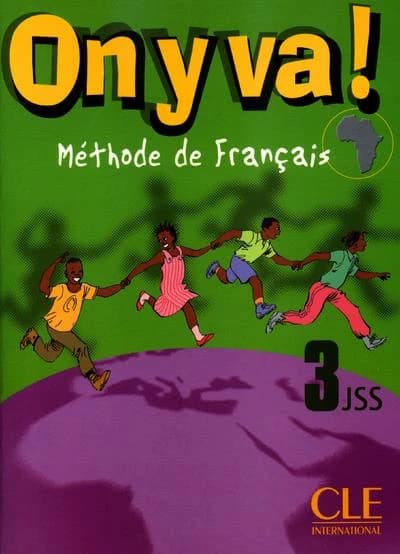 On y va ! : méthode de français, 3 JSS