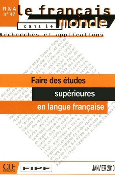 Faire des études supérieures en langue française