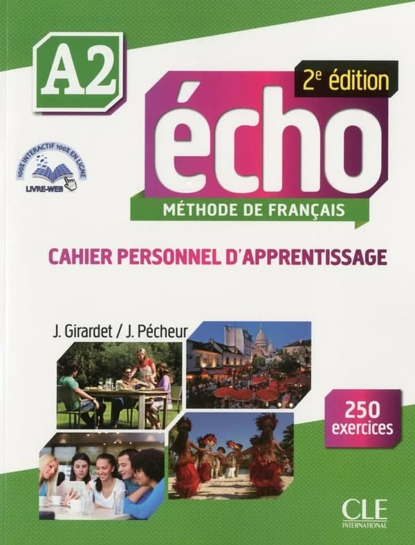 Echo A2  - Cahier personnel d'apprentissage