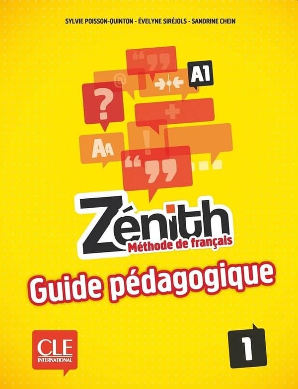 Zénith. 1 : méthode de français, A1