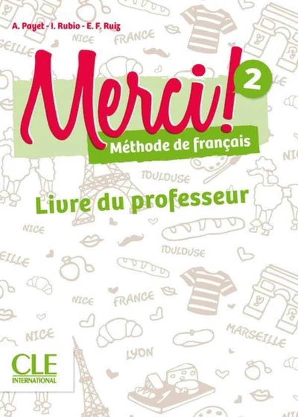 METHODE MERCI : niveau 2 ; livre du professeur