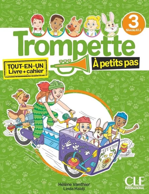 Trompette 3 à petits pas A1.2 : Tout-en-un livre + cahier