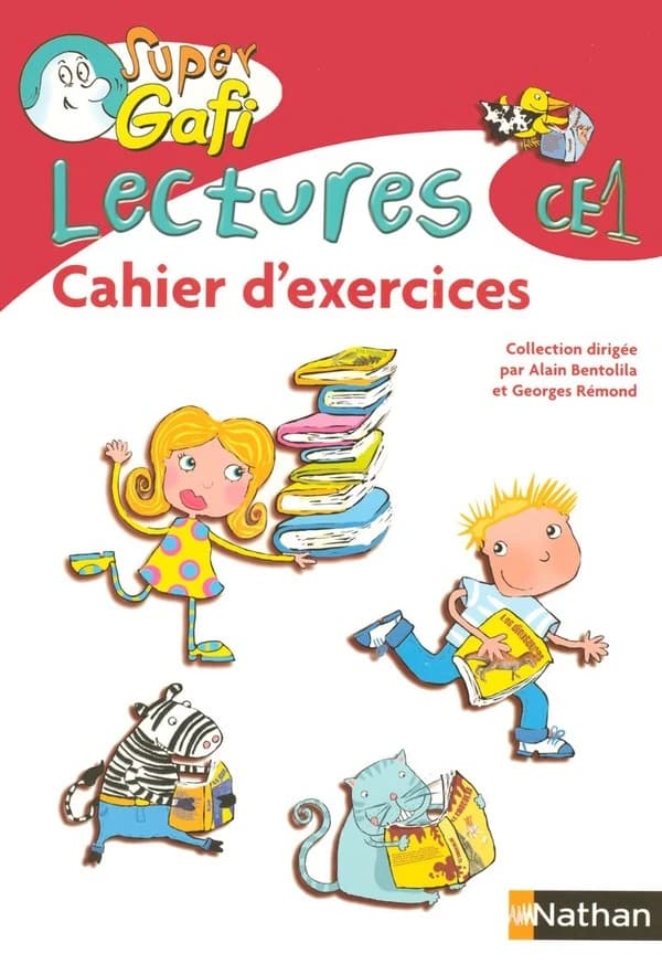 SUPER GAFI : lectures ; CE1 ; cahier d'exercices