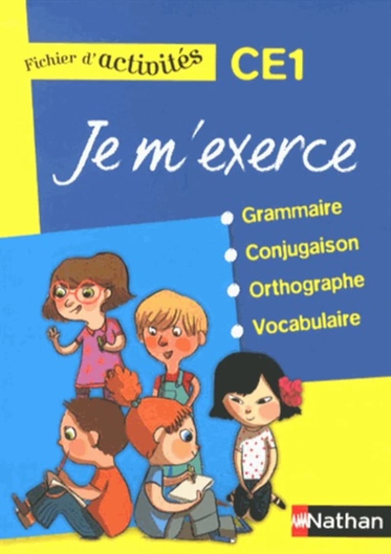 JE M'EXERCE : CE1 ; fiche d'activité