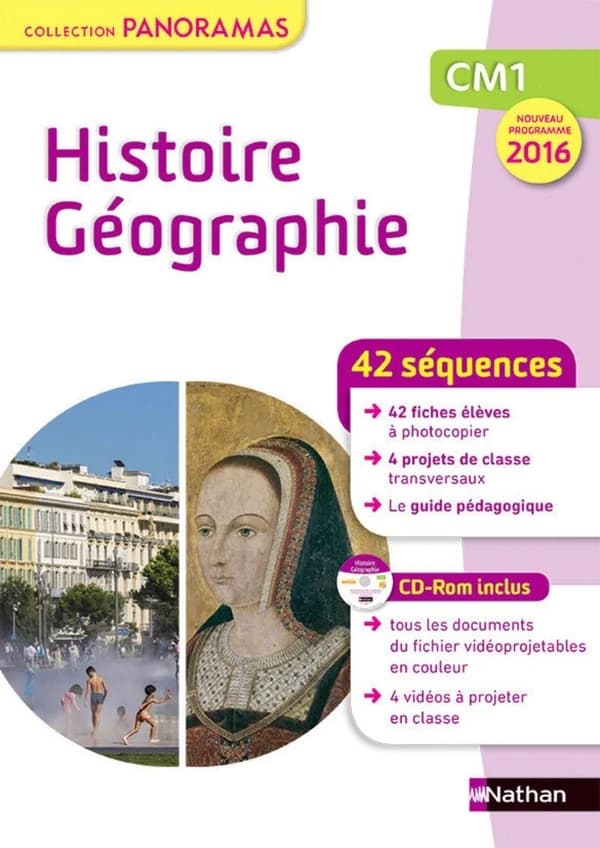 Histoire géographie : CM1 : programme 2016