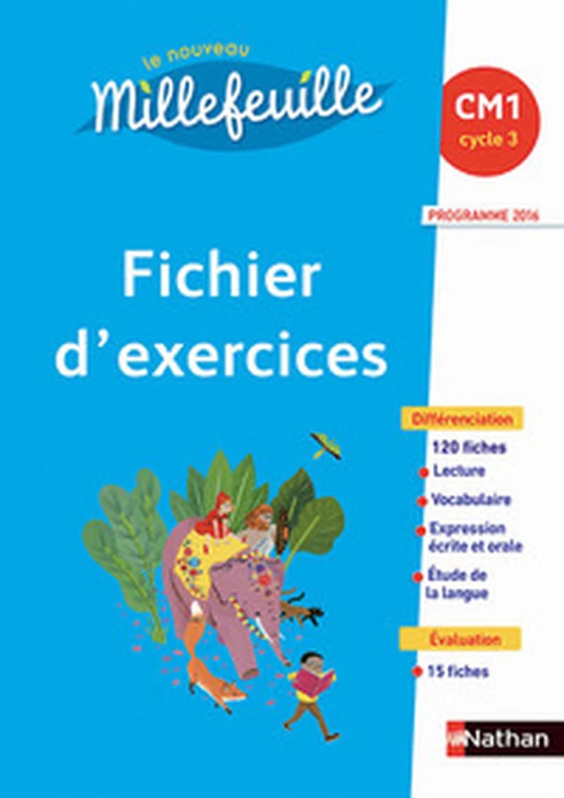 MILLE FEUILLES - FICHIERS A PHOTOCOPIER - CM1