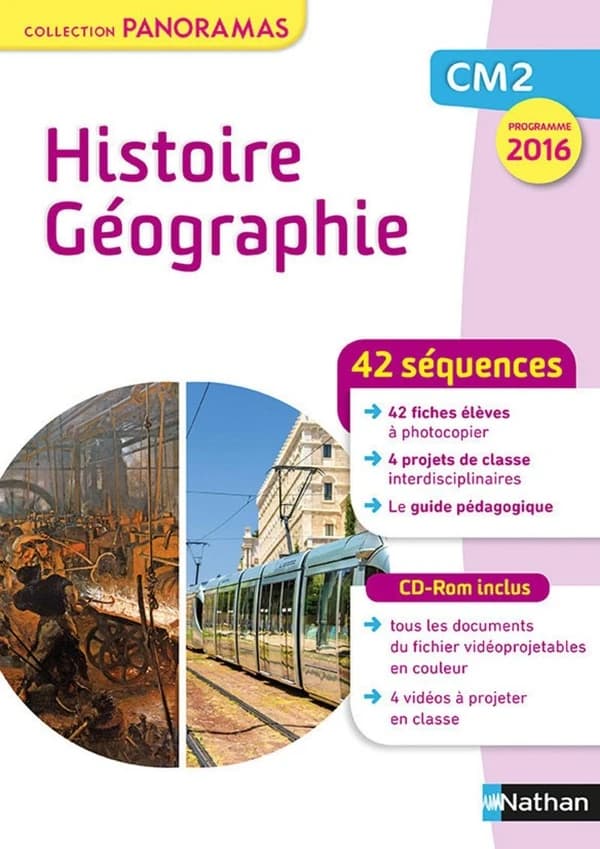 Histoire géographie : CM2 : programme 2016