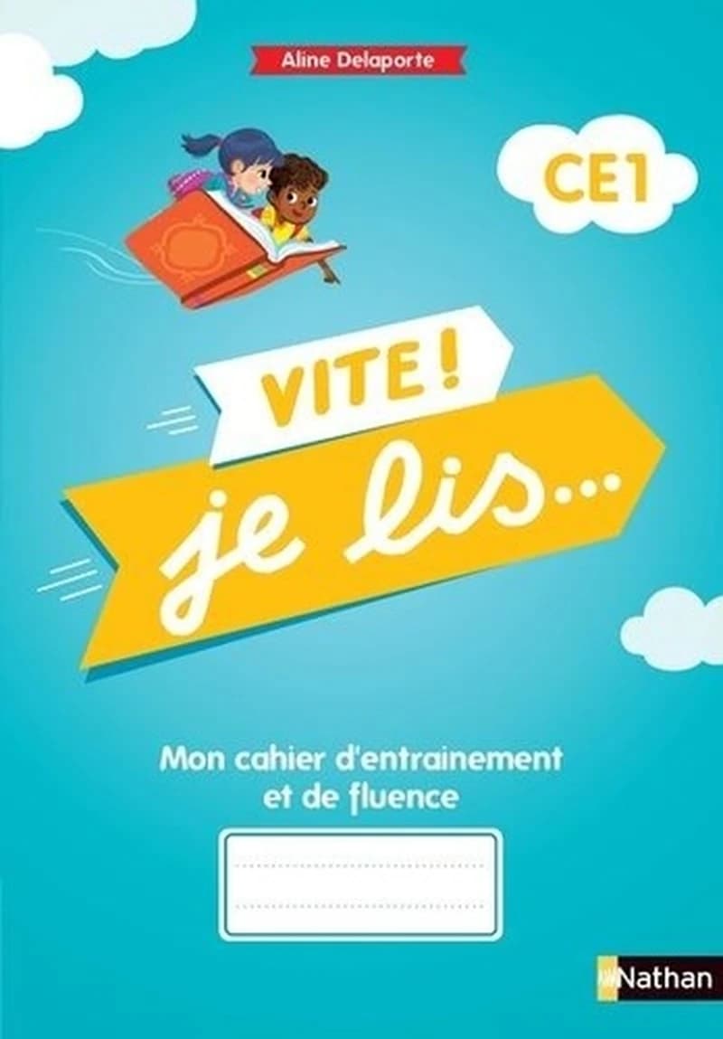 Vite ! Je lis... : CE1 ; mon cahier d'entraînement et de fluence (édition 2021)