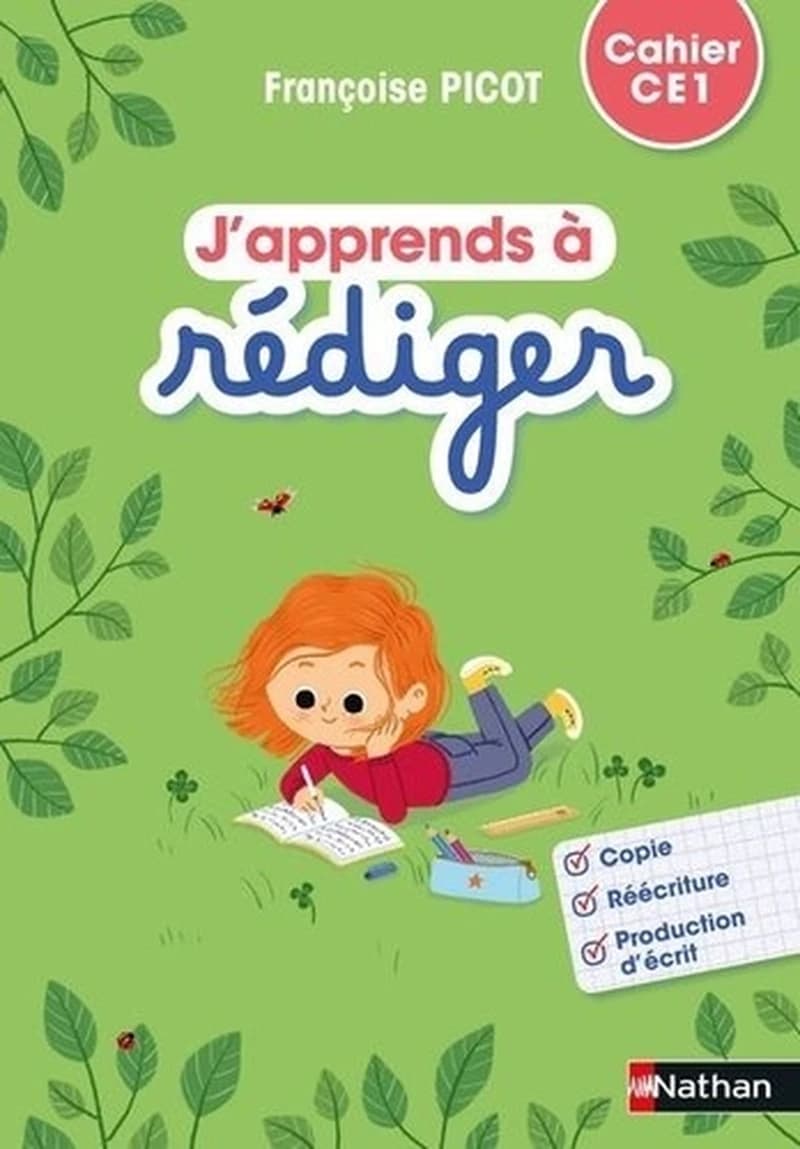 J'apprends à rédiger : CE1 ; cahier d'activités (édition 2021)