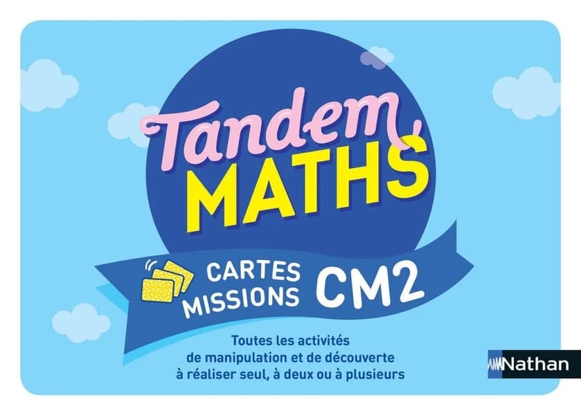 Tandem : Mathématiques ; CM2 ; cartes missions (édition 2021)