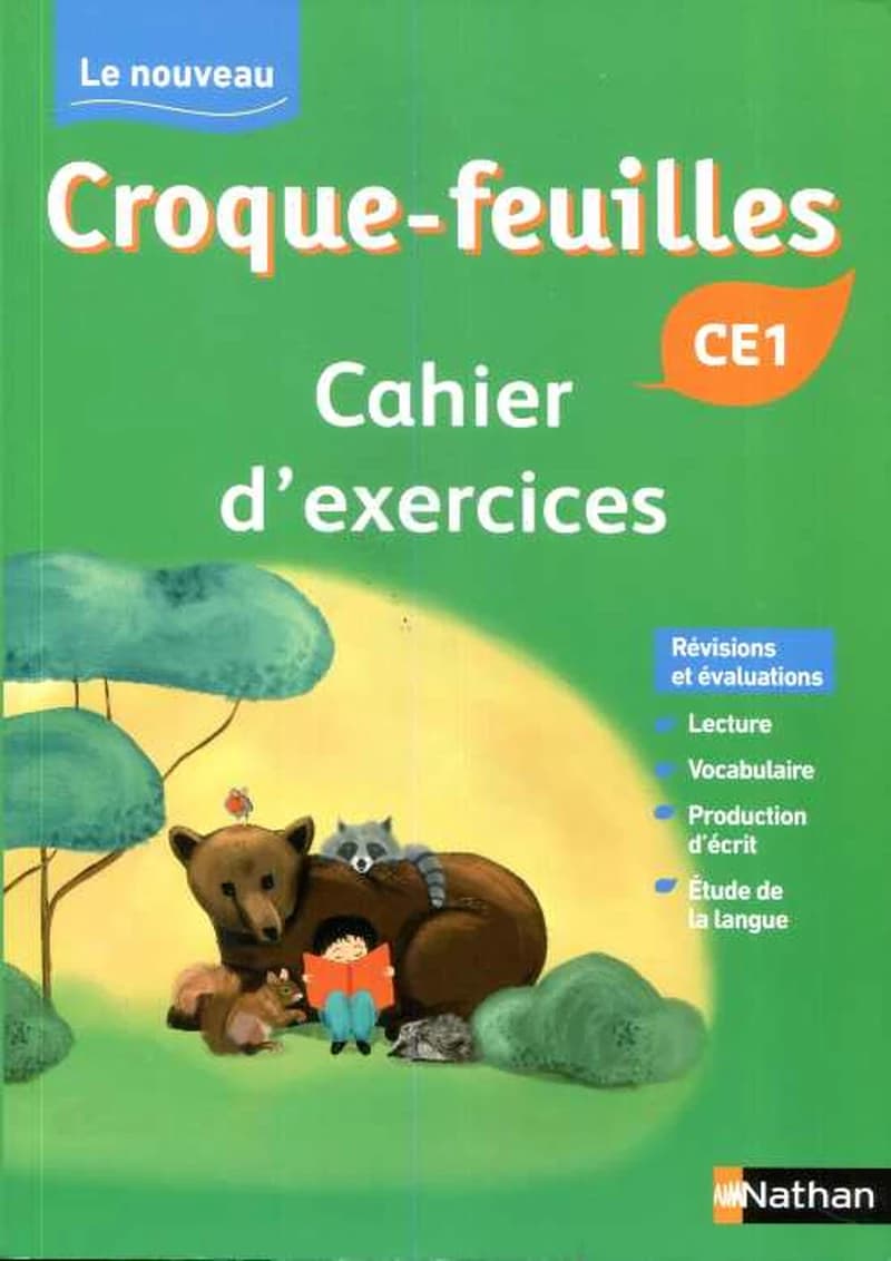 CROQUE - FEUILLES CE1 - CAHIER D'ACTIVITES (EDITION 2019)