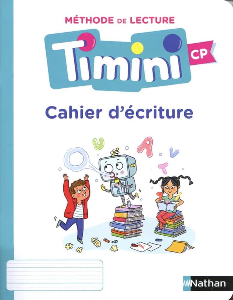 Timini, méthode de français : cahier d'écriture : CP (édition 2021)