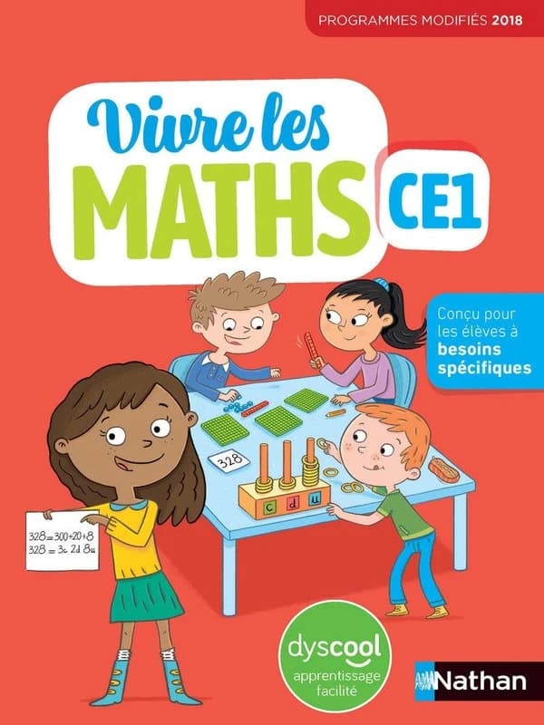 Vivre les maths : CE1 ; fichier délève
