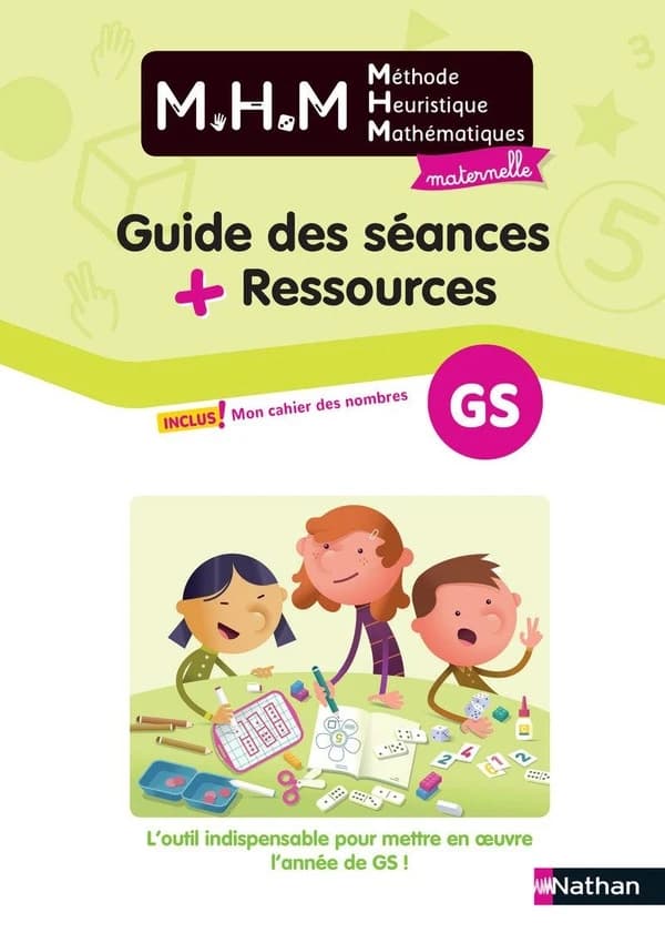 Méthode heuristique de mathématiques ; guide des séances + ressources ; grande section (édition 2020)