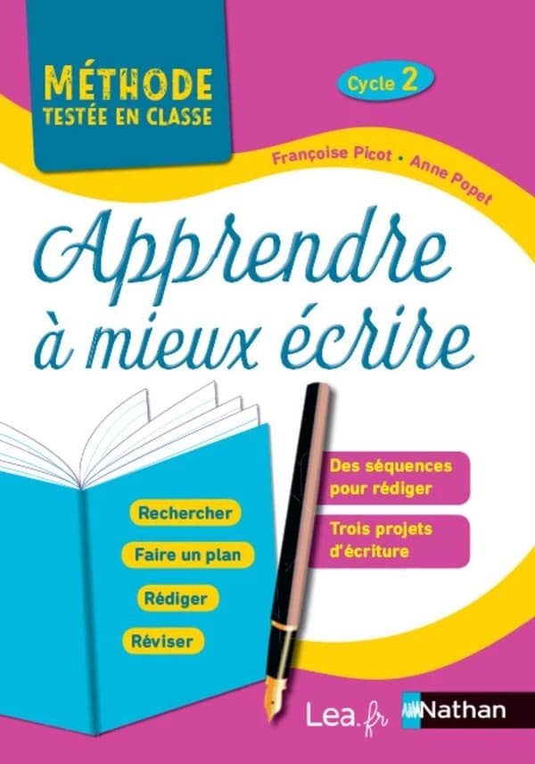 Apprendre à mieux écrire ; cycle 2 ; programme 2016