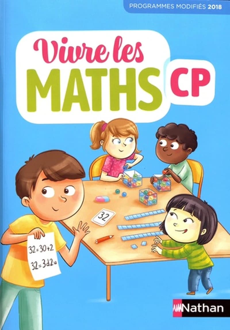 Vivre les maths : CP ; programmes modifiés 2018