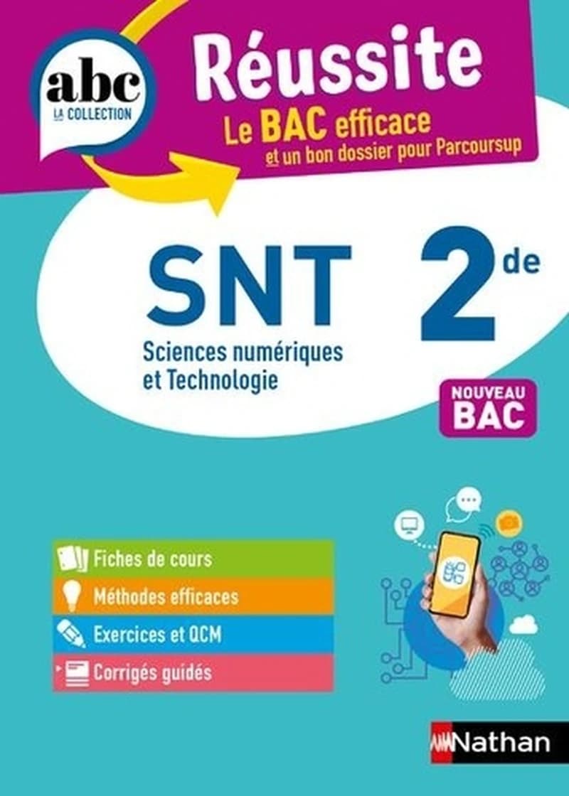 ABC du bac réussite : SNT ; 2de (édition 2023)