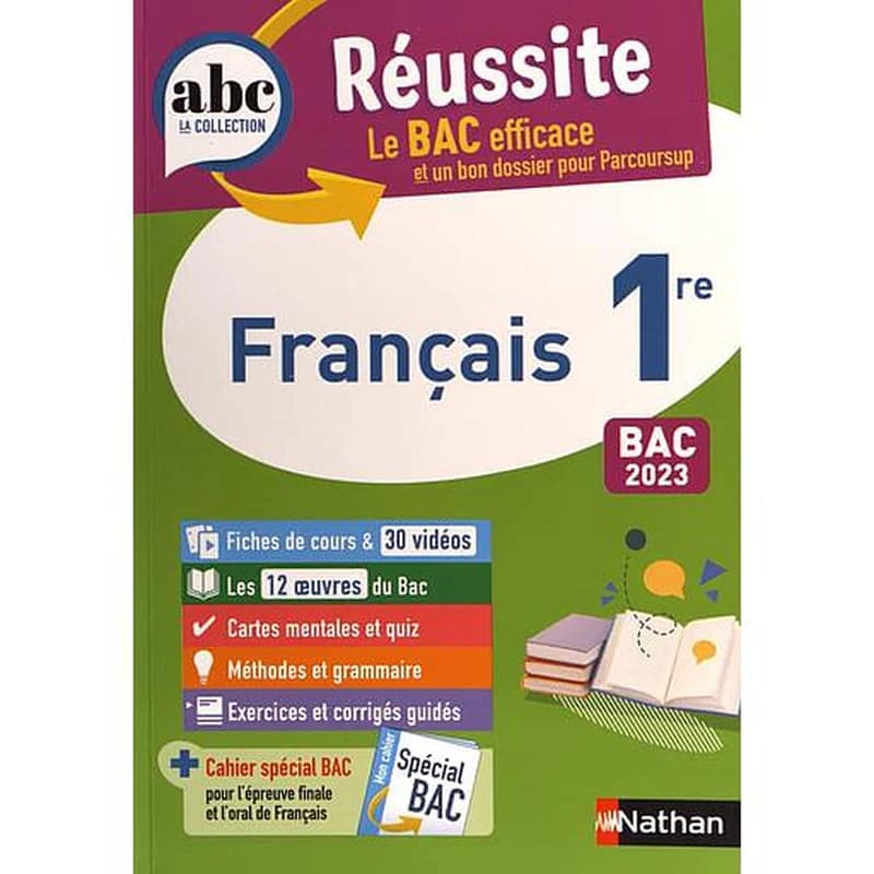 ABC du bac réussite : français ; 1re (édition 2023)