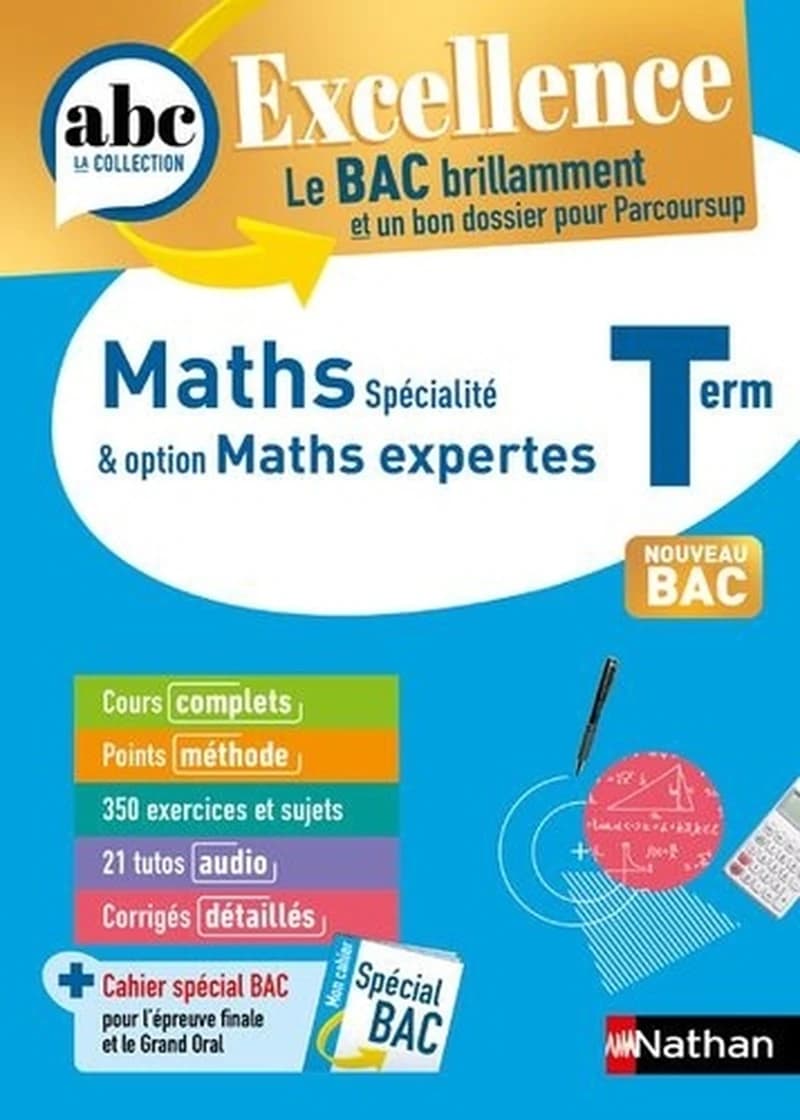 ABC du bac excellence : mathématiques, option mathématiques expertes ; terminale (édition 2023)