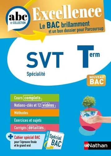 ABC BAC EXCELLENCE SCIENCES ET VIE DE LA TERRE TERM