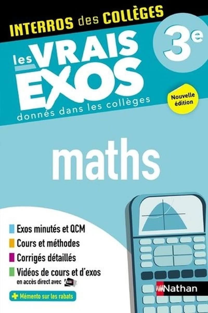 Interros des collèges : mathématiques : 3e (édition 2021)