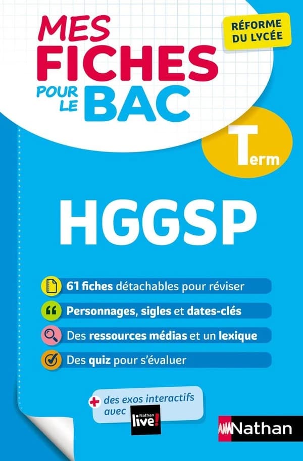 Mes fiches pour le bac : mes fiches pour le bac ; histoire-geographie, geopolitique et sciences politiques ; terminale (édition 2022)
