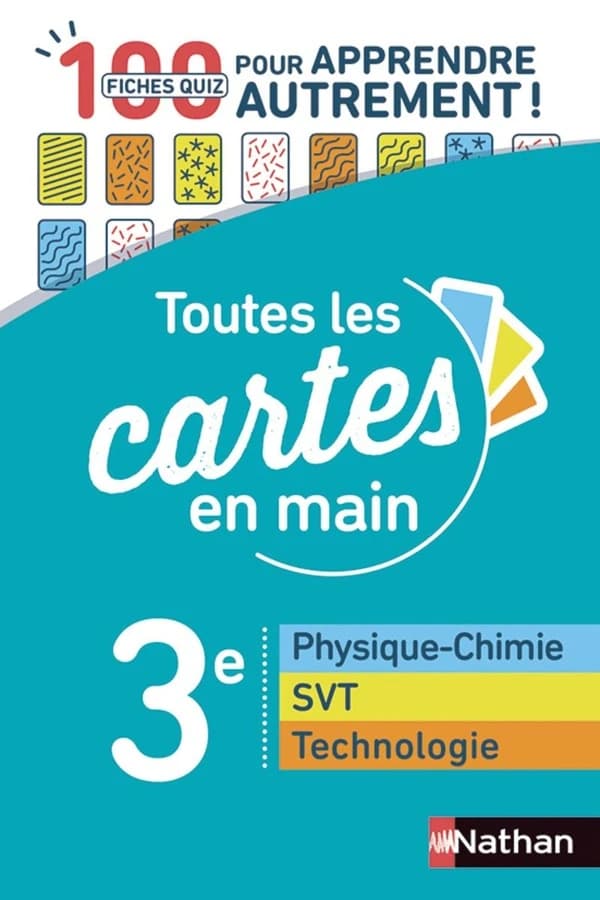 Toutes les cartes en main ; physique-chimie, SVT, technologie : 3e (édition 2019)