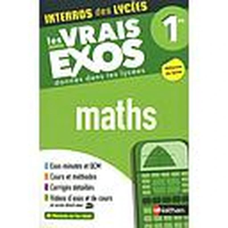 Maths 1re