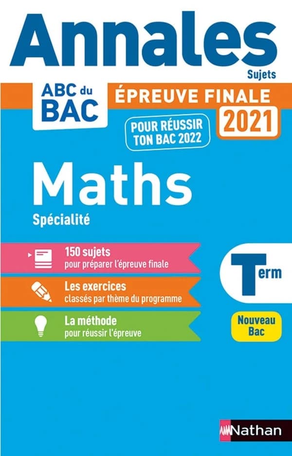 Maths Tle spécialité - Sujets