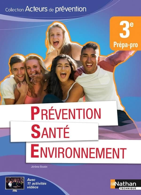 Prévention santé environnement ; 3e prépa pro (édition 2015)