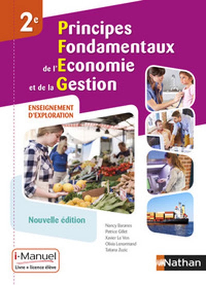 PRINCIPES FONDAMENTAUX DE L'ECONOMIE ET GESTION 2DE 2016