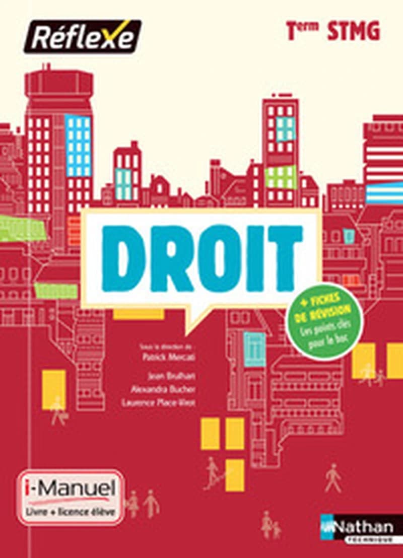 DROIT TERM STMG (POCHETTE REFLEXE) LIVRE + LICENCE ELEVE - 2017