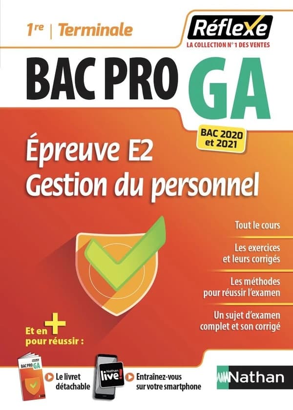 Gestion-Administration Préparation à l'épreuve E2 : Gestion administrative des r : Avec un livret détachable